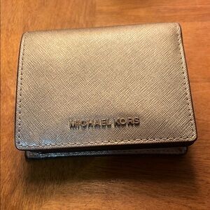 Michael Kors Gold Wallet